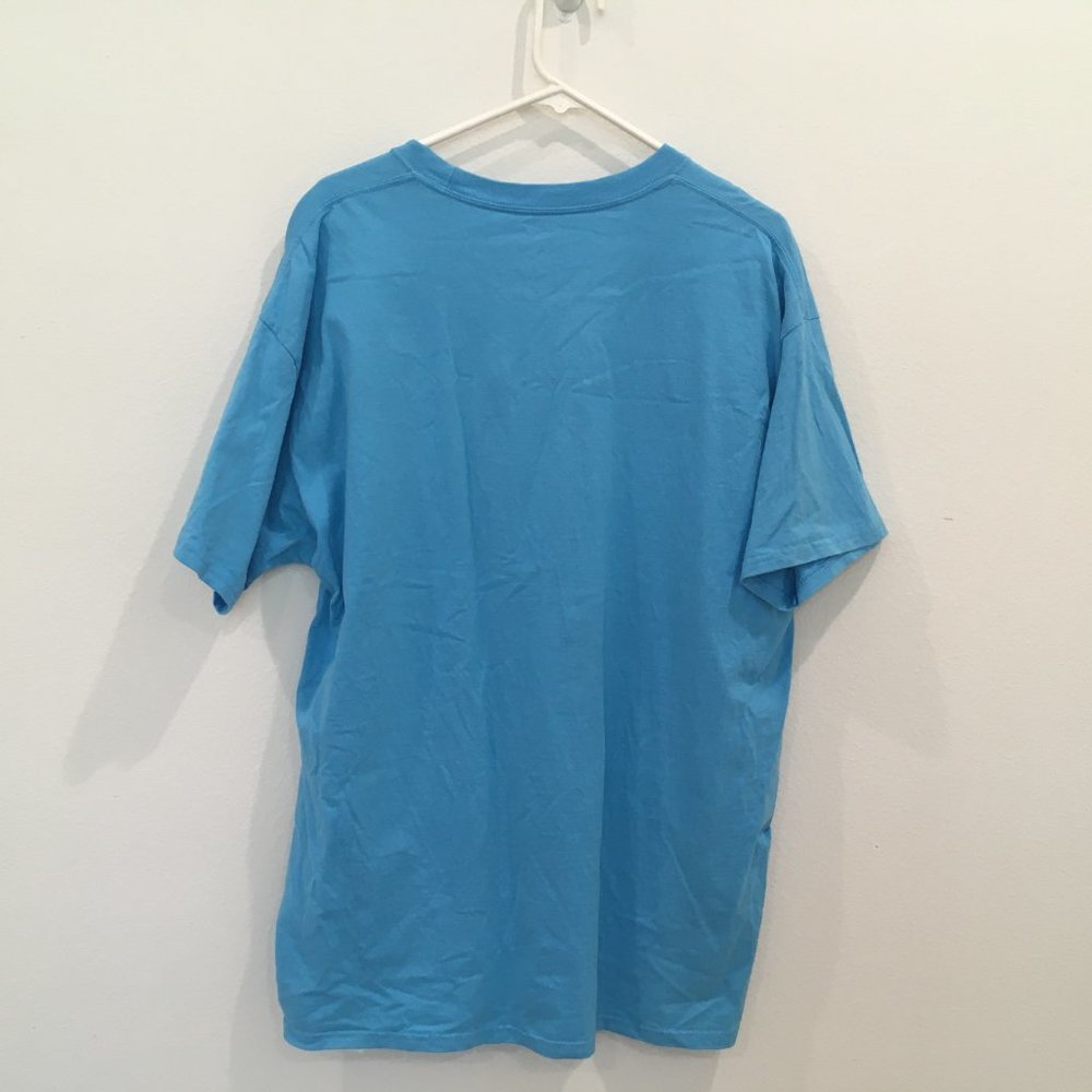 Disney Parks "Original "Mickey Mouse Light Blue Men's T Shirt, XL - Picture 2 of 3